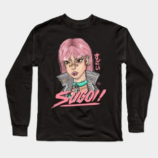 Sugoi Anime Girl Long Sleeve T-Shirt